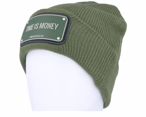 Rubber Time Is Money Green Cuff - John Hatter & Co