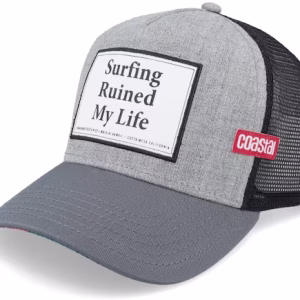 Ruined Heather Grey Coastal Trucker