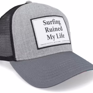 Ruined Heather Grey Coastal Trucker