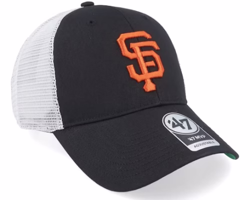 San Francisco Giants Branson Mesh Black Trucker