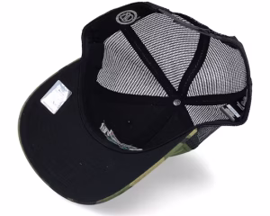 San Jose Sharks 47 Mvp CamoBlack Trucker - 47 Brand