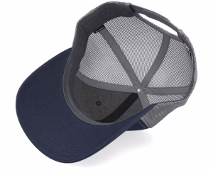 Skull Engraved 112 Split NavyCharcoal Trucker - Iconic