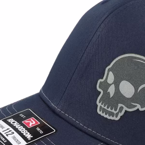 Skull Engraved 112 Split NavyCharcoal Trucker - Iconic