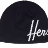 Skullcap Script Black Beanie - Herschel