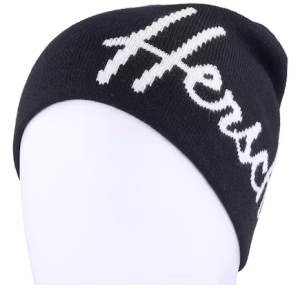 Skullcap Script Black Beanie - Herschel