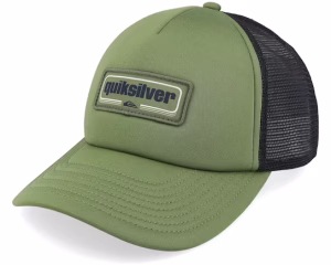 Slab Drifter Loden GreenBlack Trucker - Quiksilver