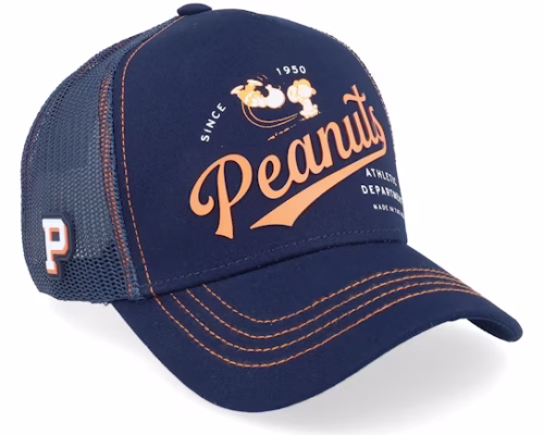 Snoopy Peanuts Navy Trucker - Capslab
