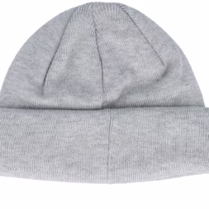 Super Soft Knit Heather Grey Short Beanie - Djinns