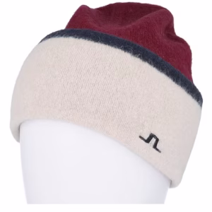 Teela Alpaca Mix Hat Cabernet Cuff - J.Lindeberg