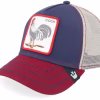The Cock NavyKhakiRed Trucker - Goorin Bros