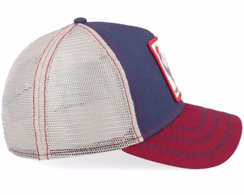 The Cock NavyKhakiRed Trucker - Goorin Bros