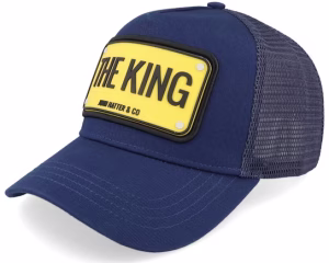 The King Blue A-Frame Trucker - John Hatter & Co
