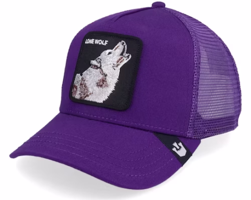 The Lone Wolf Core Purple Trucker - Goorin Bros