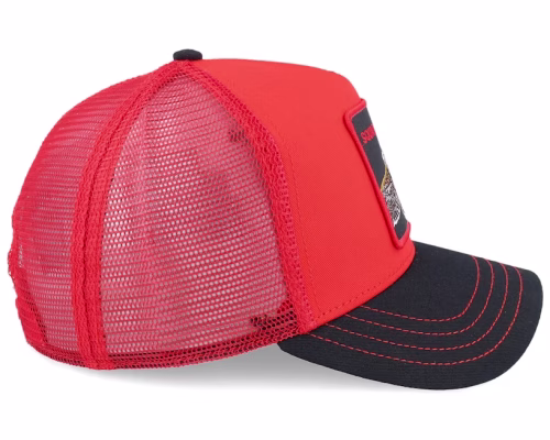The Squad Bird Fab Farm RedBlack A-Frame Trucker - Goorin Bros