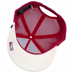The Suede Bull Original Recipe Suede Red A-Frame Trucker - Goorin Bros