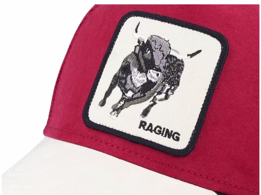 The Suede Bull Original Recipe Suede Red A-Frame Trucker - Goorin Bros