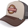 Trucker Cap Hft Food Bacon KhakiBrown Trucker - Djinns