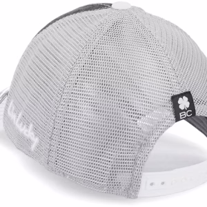 Two Tone Vint 21-BlackWhiteGrey Mesh Trucker - Black Clover