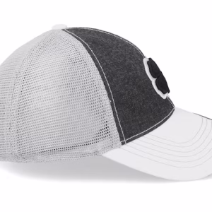 Two Tone Vint 21-BlackWhiteGrey Mesh Trucker - Black Clover