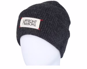 Unravel Classic Beanie Jet Black Cuff - Upfront