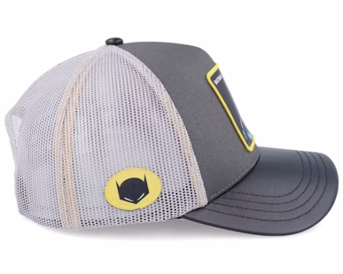 Dc Comics Batman Grey/Black A-Frame Trucker - Capslab