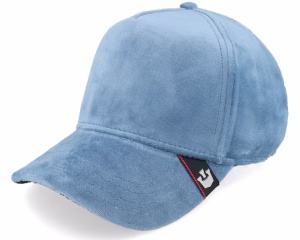 Velour Blank Velvet Nude Blue Trucker - Goorin Bros