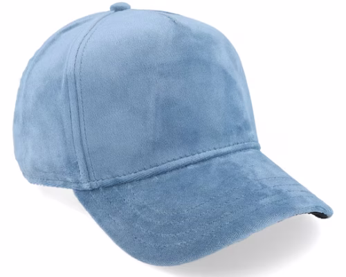 Velour Blank Velvet Nude Blue Trucker - Goorin Bros