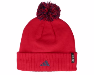 Washington Capitals NHL Cuffed Beanie Red Pom - Adidas