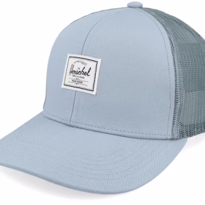 Whaler Cotton Mesh Back Cap Ashley Blue Trucker - Herschel