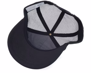Whaler Tall Mesh Cap Black A-Frame Trucker - Herschel