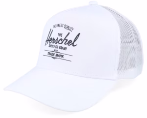 Whaler Tall Mesh Cap White A-Frame Trucker - Herschel