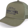 Whaler Tall Mesh Shop Cap Ivy Green A-Frame Trucker