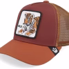 Wild Tiger Brown A-Frame Trucker - Goorin Bros