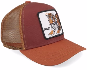 Wild Tiger Brown A-Frame Trucker - Goorin Bros