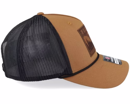Yosemite Adventure Brown Patch CaramelBlack Rope Trucker - Wild Spirit
