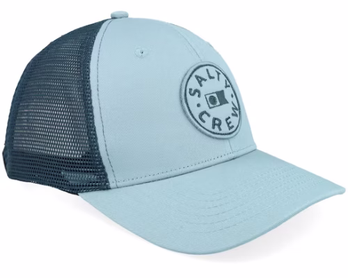 Watermark Retro Blue Fog/Navy Trucker - Salty Crew