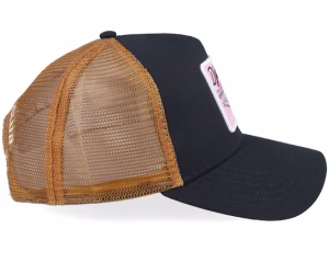 Hft Cap Dnc Pool Black/Light Brown A-Frame Trucker - Djinns