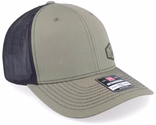Small Mountain Green Patch Loden/Black Trucker - Wild Spirit