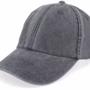 Vintage Washed Black Dad Cap