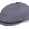 Telida Cap Heather Grey Flat Cap