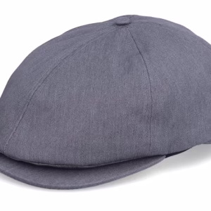 Telida Cap Heather Grey Flat Cap