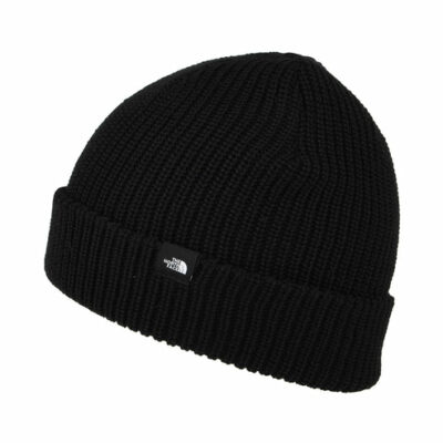 Recycled Fisherman Beanie Hat - Black
