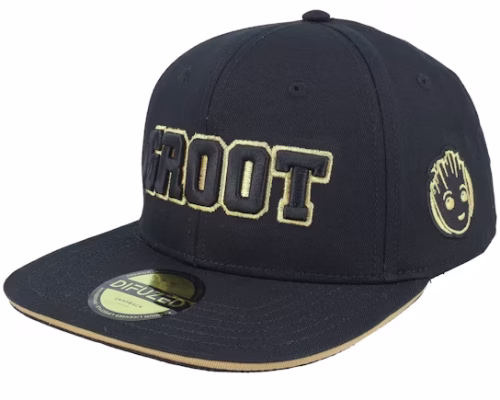 Groot Black Baseball Cap