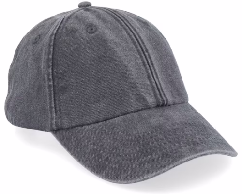 Vintage Washed Black Dad Cap