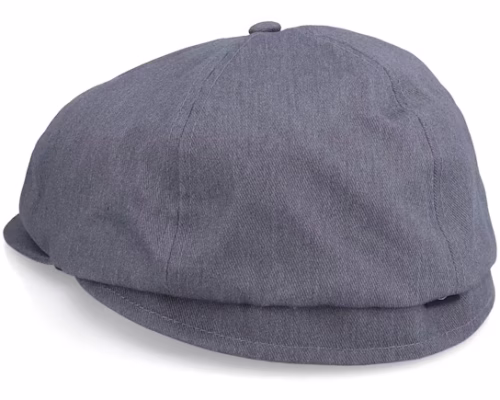 Telida Cap Heather Grey Flat Cap