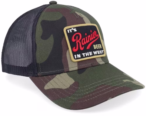 Rainier Twill Valin Ptch Camo/Black Trucker