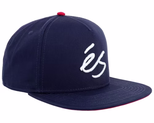 Script NavyRed Baseball Cap