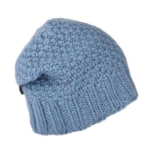 Down Beanie Hat - Sky Blue