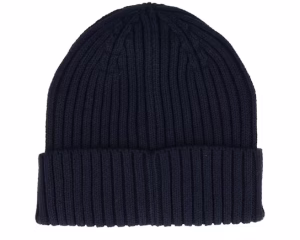 Kids Organic Cotton Oxford Navy Cuff