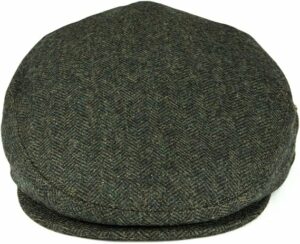 Men's Herringbone Flat Cap